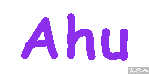 Ahu Text effect