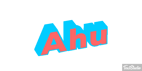 Ahu Text effect