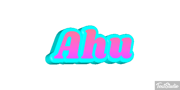 Ahu Text effect