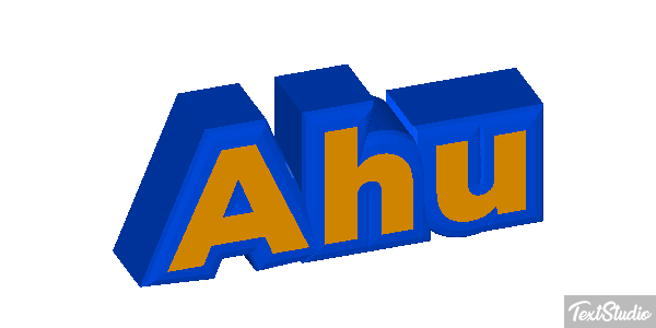 Ahu Text effect