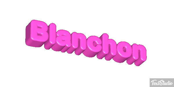 Blanchon Effet de texte