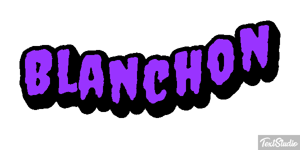 Blanchon Effet de texte