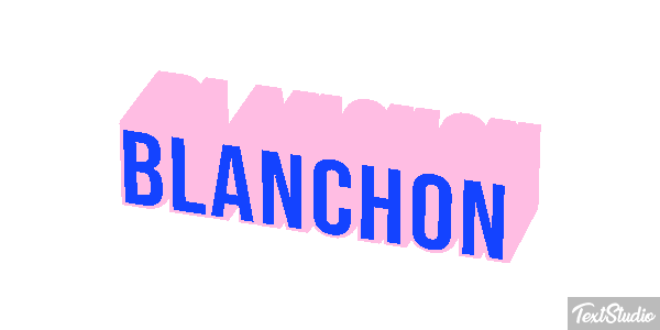 Blanchon Effet de texte