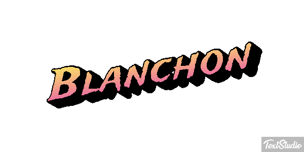 Blanchon Effet de texte