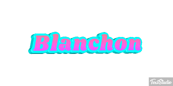 Blanchon Effet de texte