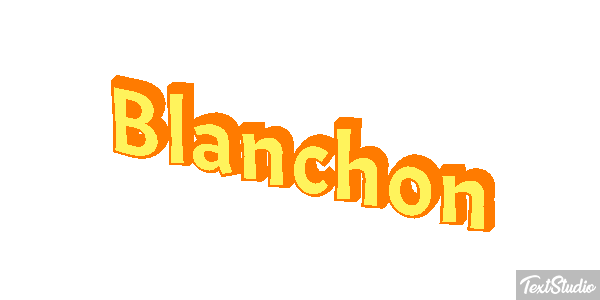 Blanchon Effet de texte