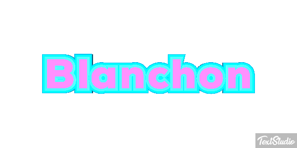 Blanchon Effet de texte