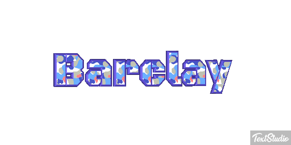 Barclay Text effect