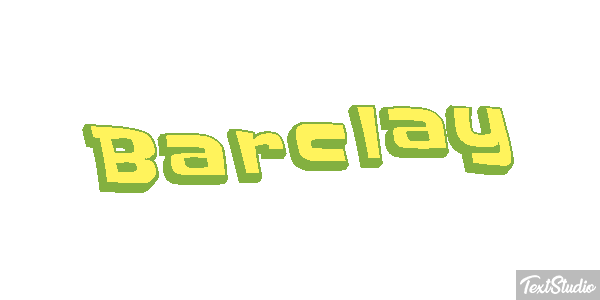 Barclay Text effect