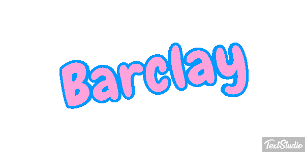 Barclay Text effect
