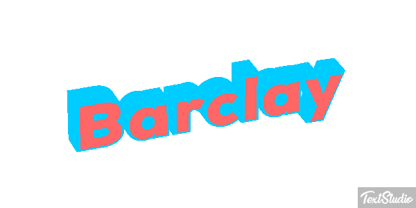 Barclay Text effect