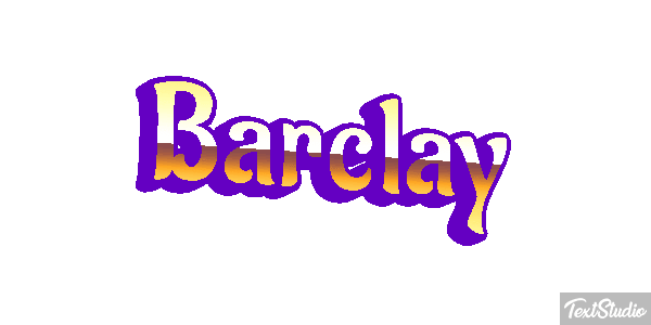 Barclay Text effect