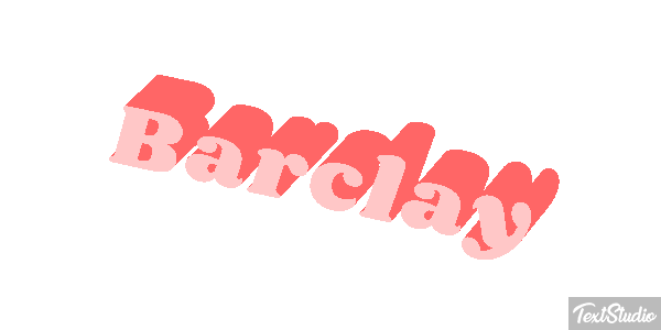 Barclay Text effect