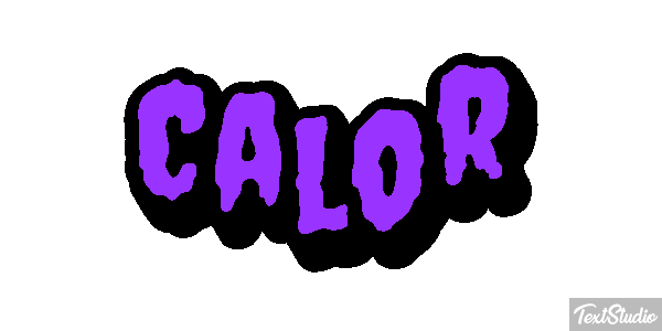 Calor Efecto de texto
