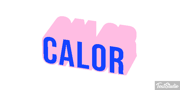 Calor Efecto de texto