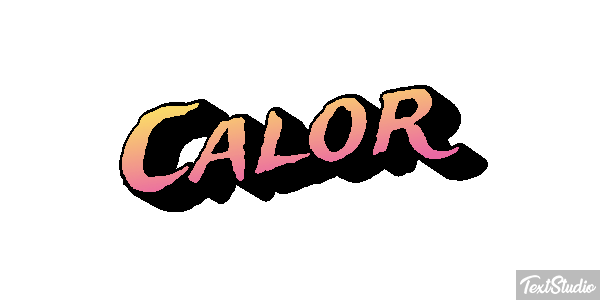 Calor Efecto de texto