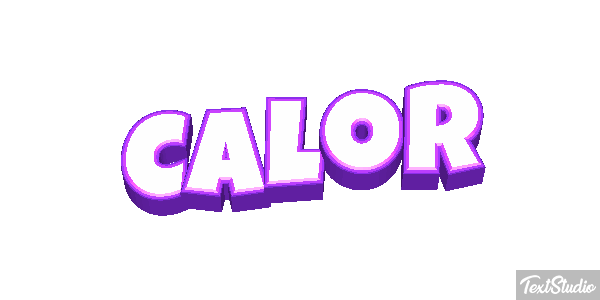 Calor Efecto de texto