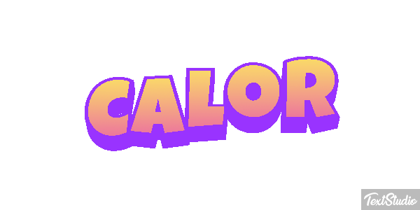 Calor Efecto de texto