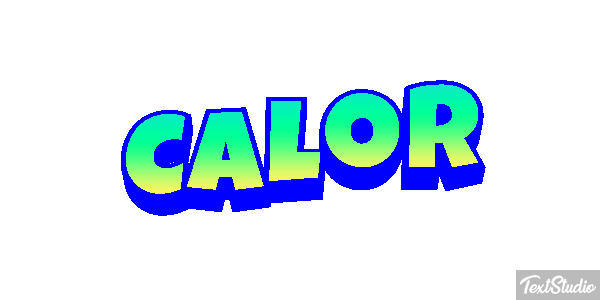 Calor Efecto de texto