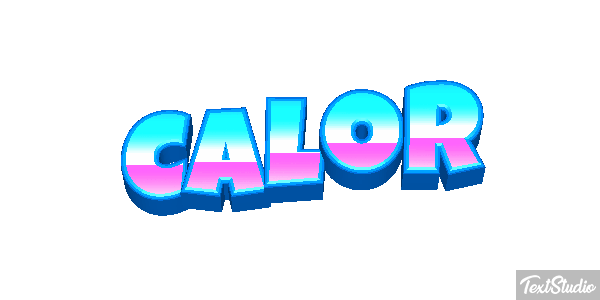 Calor Efecto de texto