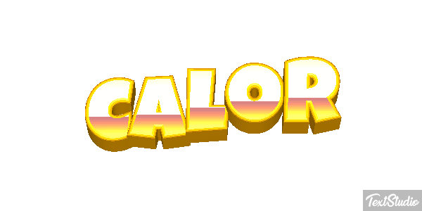 Calor Efecto de texto