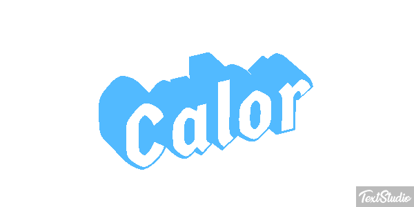 Calor Efecto de texto