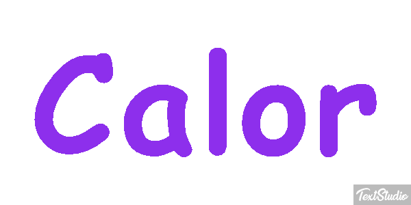 Calor Efecto de texto