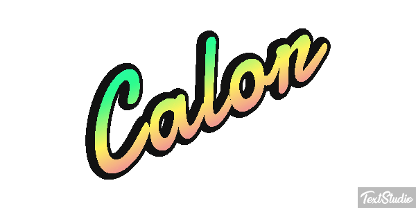 Calor Efecto de texto