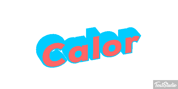 Calor Efecto de texto