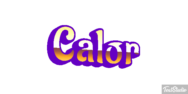 Calor Efecto de texto