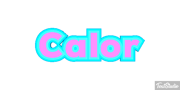 Calor Efecto de texto