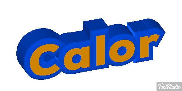 Calor Efecto de texto
