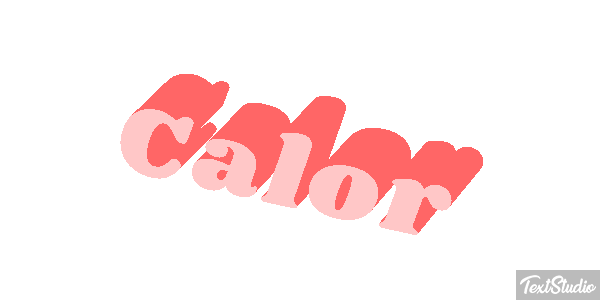 Calor Efecto de texto