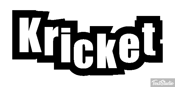 Kricket Texteffekt