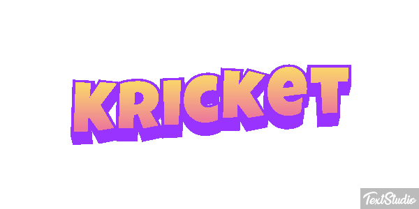 Kricket Texteffekt