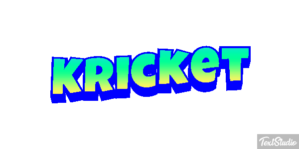 Kricket Texteffekt