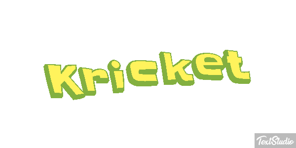 Kricket Texteffekt