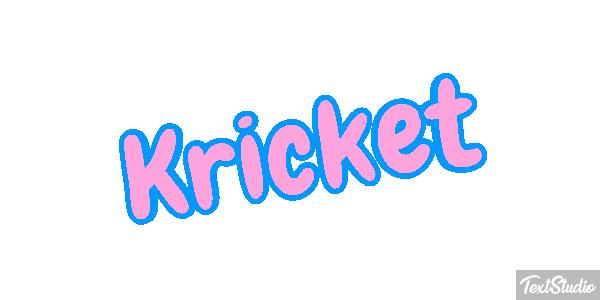Kricket Texteffekt
