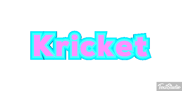 Kricket Texteffekt