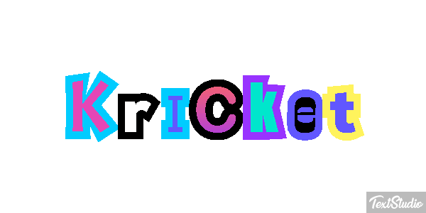 Kricket Texteffekt