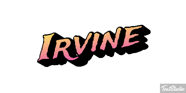 Irvine Effetto testo