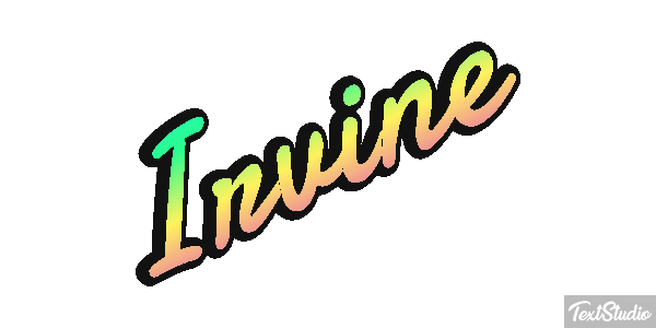 Irvine Effetto testo