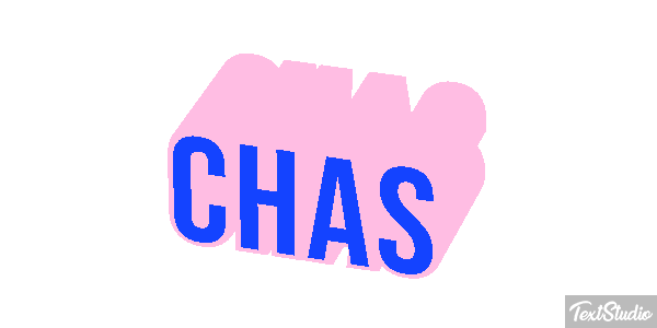 Chas Текстовый эффект
