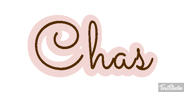 Chas Текстовый эффект