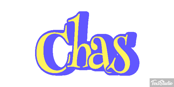 Chas Текстовый эффект