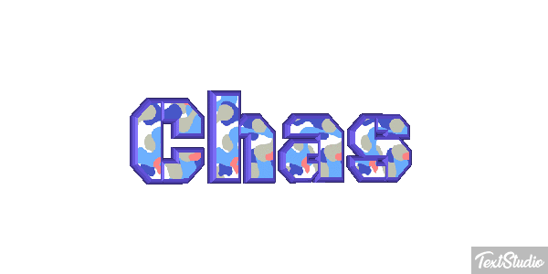 Chas Текстовый эффект