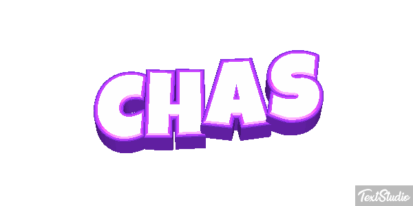 Chas Текстовый эффект