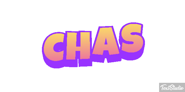Chas Текстовый эффект