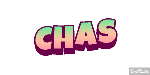 Chas Текстовый эффект