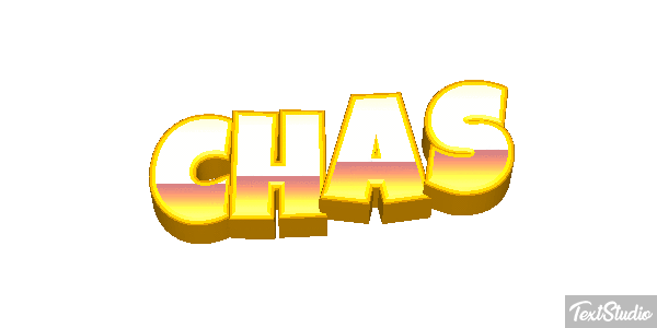 Chas Текстовый эффект